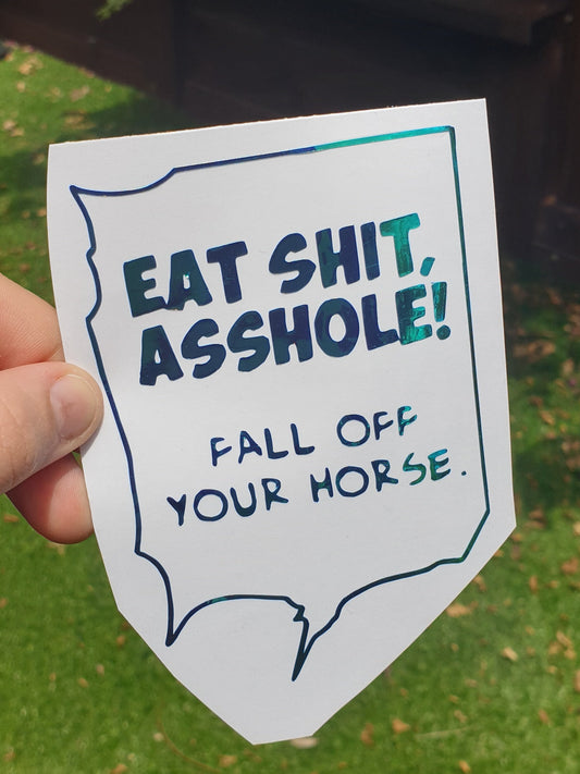Fall off your horse